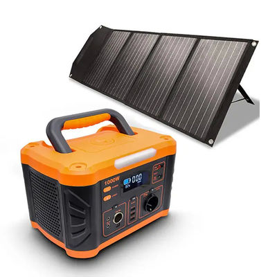 kwaliteit  1000w Portable Generator Power Station 12KG With Solar Panel fabriek