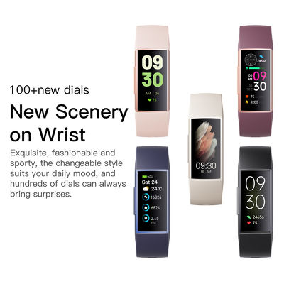 Bluetooth-het Smart Watchhart Rate Blood Pressure Monitor van de Geschiktheidsarmband