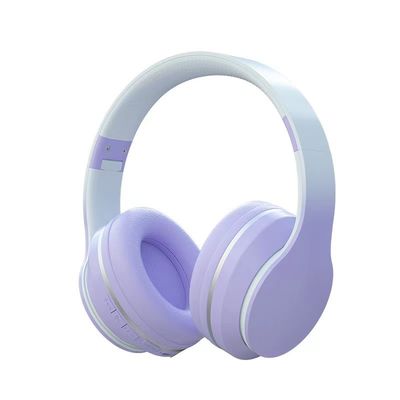 ABS de Hoofdtelefoons van Bluetooth over Oor, Vouwbare Lichtgewichthoofdtelefoons met Diepe Baarzen