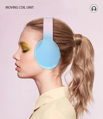 ABS de Hoofdtelefoons van Bluetooth over Oor, Vouwbare Lichtgewichthoofdtelefoons met Diepe Baarzen