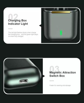 IPX4 Lawaai die van muziektws het Draadloze Bluetooth Oortelefoons Radio in Oor Earbuds annuleren