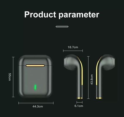 IPX4 Lawaai die van muziektws het Draadloze Bluetooth Oortelefoons Radio in Oor Earbuds annuleren