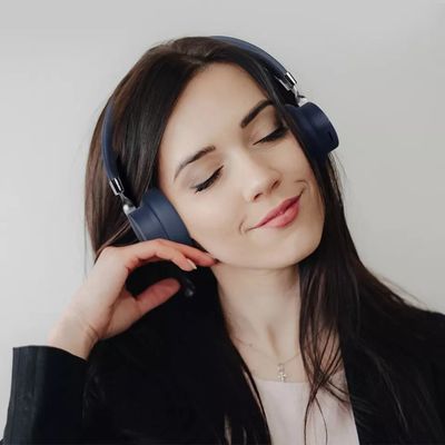 ROHS Super Bass Wireless Headphones, ABS HIFIgokkenhoofdtelefoon met Microfoon