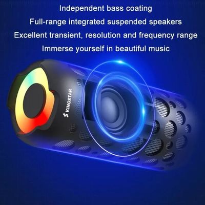 2 in 1 de Oortelefoonsradio van TWS Bluetooth met Openlucht Draagbare Spreker Mic Handsfree