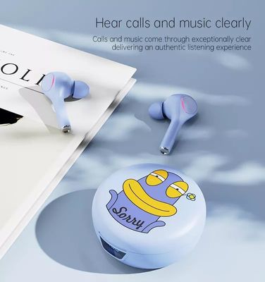 De sporten maken van de de Aanrakingscontrole van Jonge geitjesoortelefoons Hoofdtelefoons Earbuds van Bluetooth de Draadloze waterdicht