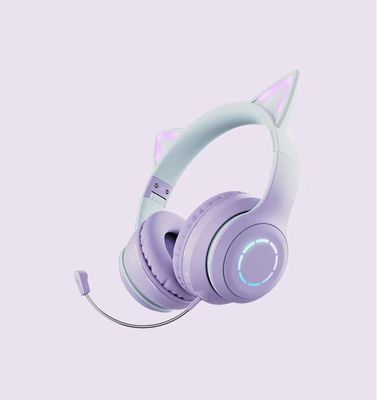 ABS de Draadloze Oortelefoons van Bluetooth van Jonge geitjesoortelefoons Lichtgevende met Microfoon