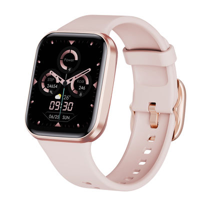 IP67 1,65 die Duim Bluetooth Smartwatch Q23 roepen het Vierkante de Kleurenscherm van het Vormsmart watch