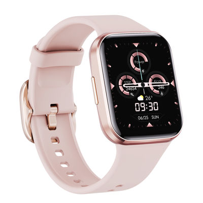 IP67 1,65 die Duim Bluetooth Smartwatch Q23 roepen het Vierkante de Kleurenscherm van het Vormsmart watch