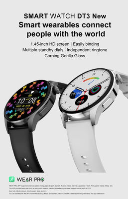 Van de Sportensmartwatch van NFC IP68 de Sportensmart watch van de Mannen van Waterdichte de Stem Hulpvrouwen