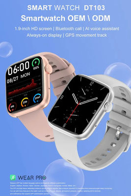 Multifunctioneel Bluetooth die Smartwatch-van de Opsporingsgps van de Bloedzuurstof de Sportensmart watch roepen
