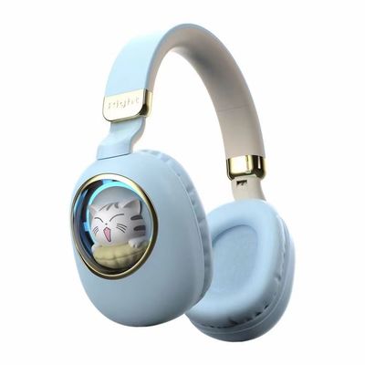 Leuke Cat Ear Bluetooth Headphones, Draadloos Bluetooth-Lawaai die Hoofdtelefoons annuleren