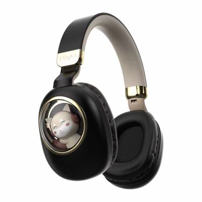 Leuke Cat Ear Bluetooth Headphones, Draadloos Bluetooth-Lawaai die Hoofdtelefoons annuleren