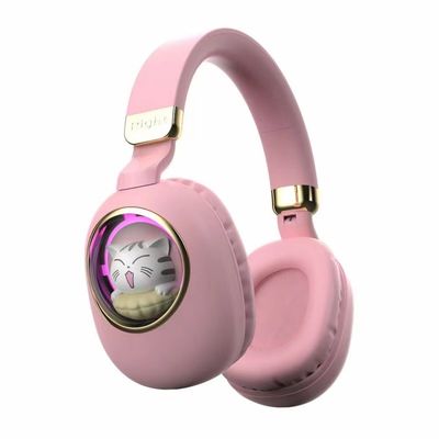 Leuke Cat Ear Bluetooth Headphones, Draadloos Bluetooth-Lawaai die Hoofdtelefoons annuleren
