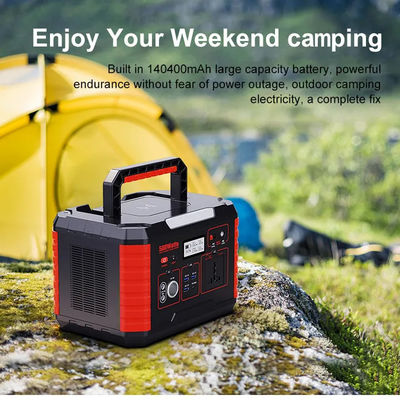 140400 MAh Emergency Portable Power Station Navulbare 500W