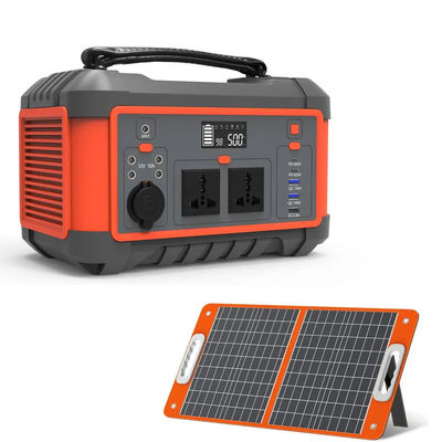 De draagbare van de de Krachtcentrale600w 162Ah AC gelijkstroom USB Snelle Last van de Lithiumbatterij Zonnegenerator