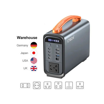 Draagbare de krachtcentralegenerator van de zonnemachtsbank 200W 72000mah