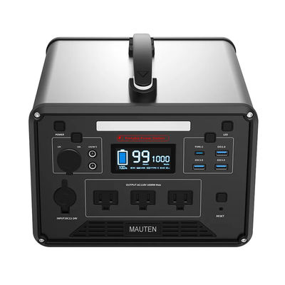 de Noodsituatie Draagbare Krachtcentrale 12kg van 1000W 400000mah voor Hulpmiddelen
