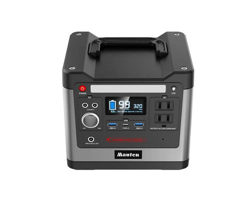 de Draagbare ZonneKrachtcentrale van 320W 110V 220V 240V met Dubbele Universele Ac Contactdoos
