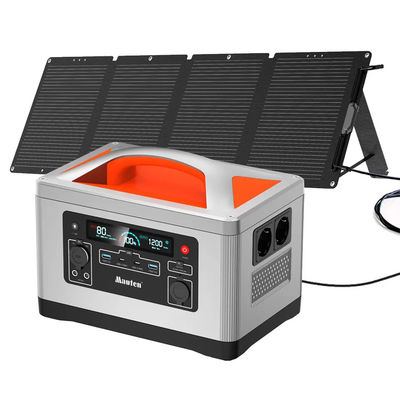 14kg de Krachtcentrale1200w Lithium Ion Battery Solar Generator van de huisbatterij
