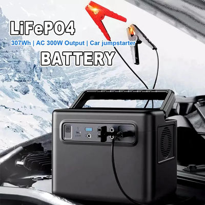 320W de Zonne-energiesysteem van de lithium Draagbaar Krachtcentrale 32700mAh 307WH Lifepo4