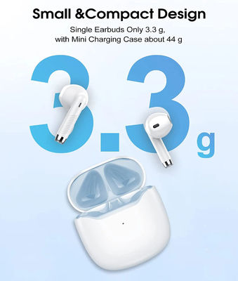Oortelefoonstype C van IPX7 TWS het Draadloze Bluetooth Snelle Laden Earbuds 37.2g