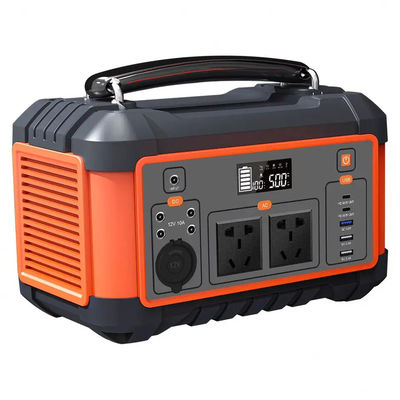OEM LiFePO4 Draagbare ZonneKrachtcentrale600w AC Output voor Elektriciteitspannenoodsituatie Rescume