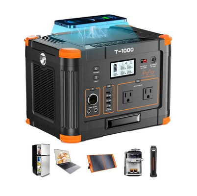 1000w het kamperen het Draagbare Krachtcentralelifepo4 Batterij Super Snelle Laden