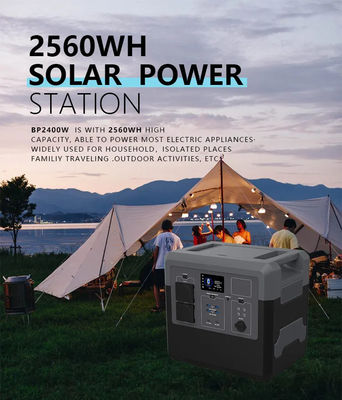 2400W OEM van de huis Draagbare ZonneKrachtcentrale 2560Wh keurt ODM goed