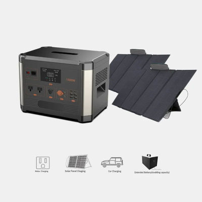 1500W draagbare Krachtcentrale met Trekkracht/Handvat 370*250*300mm