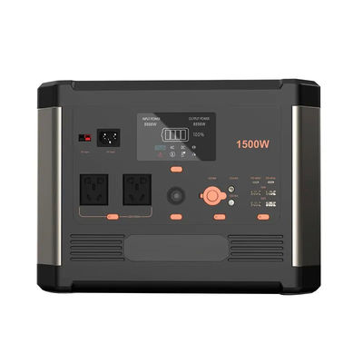 Noodsituatie het Kamperen Draagbare Krachtcentrale1500w 1536wh Lifepo4 Krachtcentrale