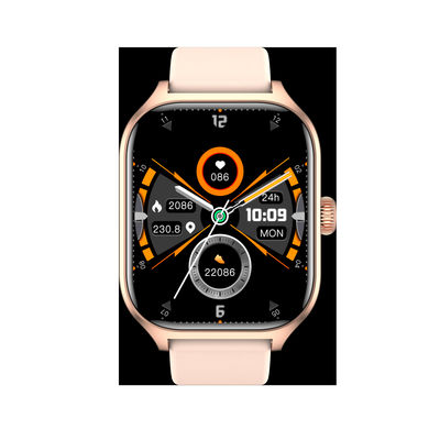 Amoled Display Screen Ios Android Mobile Phone Smartwatch Met Bluetooth Bel Voor Mannen Vrouwen 2319A
