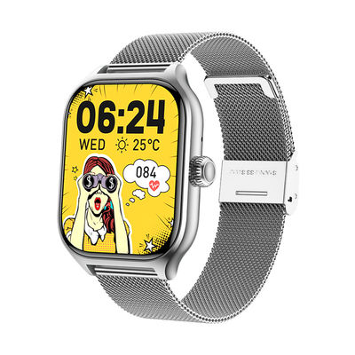 Hartslag Bloeddruk Bloedzuurstof Fitness Tracker Waterdicht Sport Smartwatch Voor Android