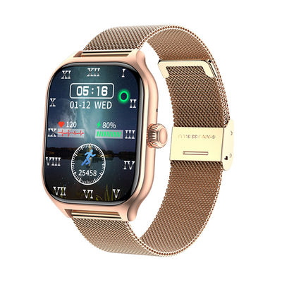 Hartslag Bloeddruk Bloedzuurstof Fitness Tracker Waterdicht Sport Smartwatch Voor Android