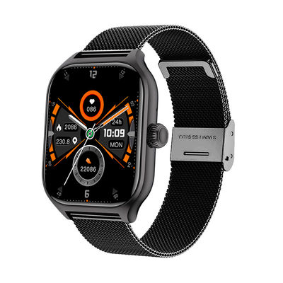 Hartslag Bloeddruk Bloedzuurstof Fitness Tracker Waterdicht Sport Smartwatch Voor Android