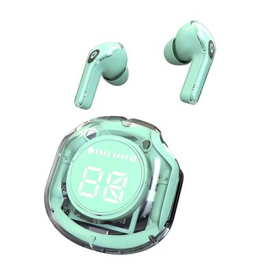 Draadloze oordopjes Bluetooth-koptelefoons 48,5 uur speeltijd met LED-digitaal display